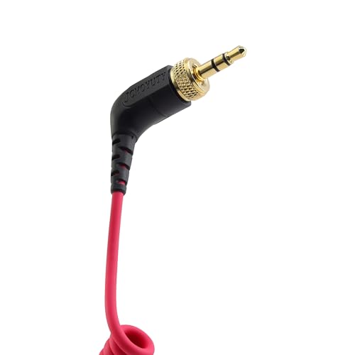 Mic Adapter for DJI Mic 3 / Rode Wireless GO III (Gen 3), ME Microphone USB C to 3.5mm Cable OTG Audio Adaptor Locking Cable for iPhone 15 16 Pro Max