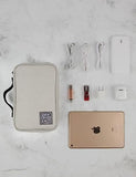 Electronic Cable Tech Cord Organizer Travel Case Small Cable Storage Bag For Earbuds Charger Pouch