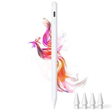 Stylus Pen For Ipad 10Th&11Th(A16) - Type-C Charging Pencil For Ipad Palm Rejection Active Pen Compatible With (2018-2025) Apple Ipad 6/7/8/9/10/11, Air 3/4/5/M2/M3, Mini 5/6, Pro 11"/12.9"/M4 (White)