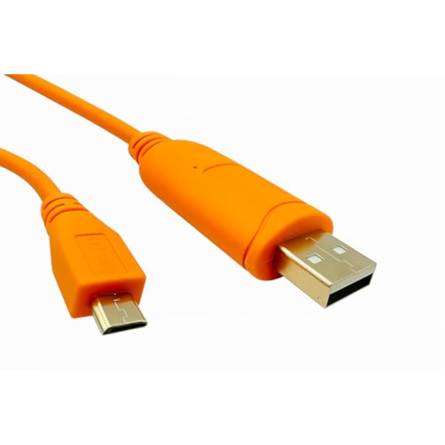 Console Cable For Aruba | Ftdi 3.3V Ttl | Usb Type A To Usb Micro-B 6 Ft (1.8 Meters) | Hpe Jy728A | Ap-Cbl-Seru | Wireless Access Point | Orange Long Serial Cable