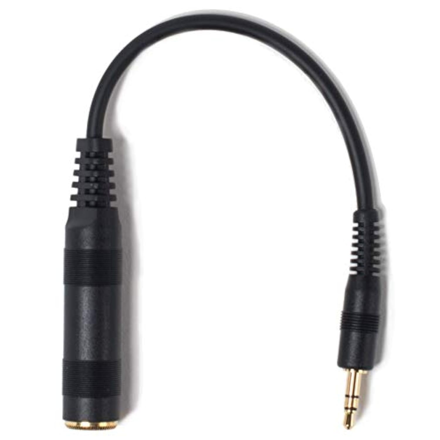 Genuine Adapter Cable Female 1/4" 6.3Mm To Male 1/8" 3.5Mm Plug For Headphones