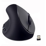 Left-Handed Mouse,2.4Ghz Ergonomic Vertical Dpi 800/1200/1600 Wireless Mouse With Usb Receiver For Left Hand,Black
