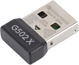 New Usb Dongle Mouse Receiver Adapter Replacement For Logitech G502X / G502X Plus Lightspeed Wireless Gaming Mouse (G502X)