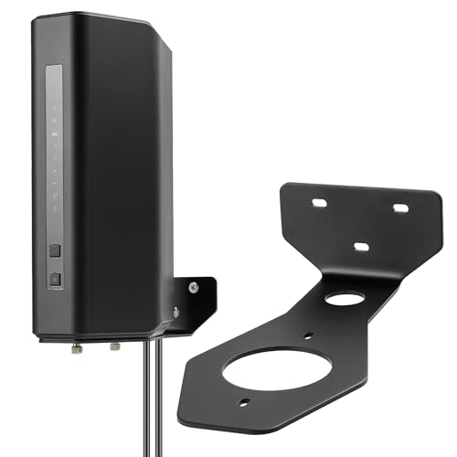 Wall Mount Bracket For Nighthawk Wifi 7 Router, Aluminum Alloy Wall Mount Holder Compatible With Nighthawk Rs90 Rs100 Rs150 Rs200 Rs280S Rs300 Rs500 Rs600 Rs700S Be17000 Be19000 (1 Pack)