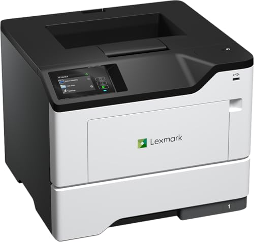 Ms631Dw Monochrome Laser, Duplex (2-Sided) Printing: Integrated Duplex, Print Speed: Up To 50 Ppm, Energy Star, 2.8 Inch (7.2 Cm) Color Touch Screen (38S0400)