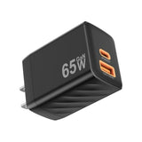65W Usb C Charger Block, Gan Nano Super Fast Charging Wall Plug Port Pd Dual A & Type C Power Adapter Brick Cube For Macbook Pro/Air, Ipad Iphone 16 15/Pro, Galaxy S23/S22, Pixel, Laptop