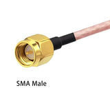 Sma Male To Male Pigtail Cable Wlan Antenna Cable Rg316 6"/15Cm For Wifi Wireless Network 2G 3G 4G Antenna Router Gsm Bluetooth Wlan Lan