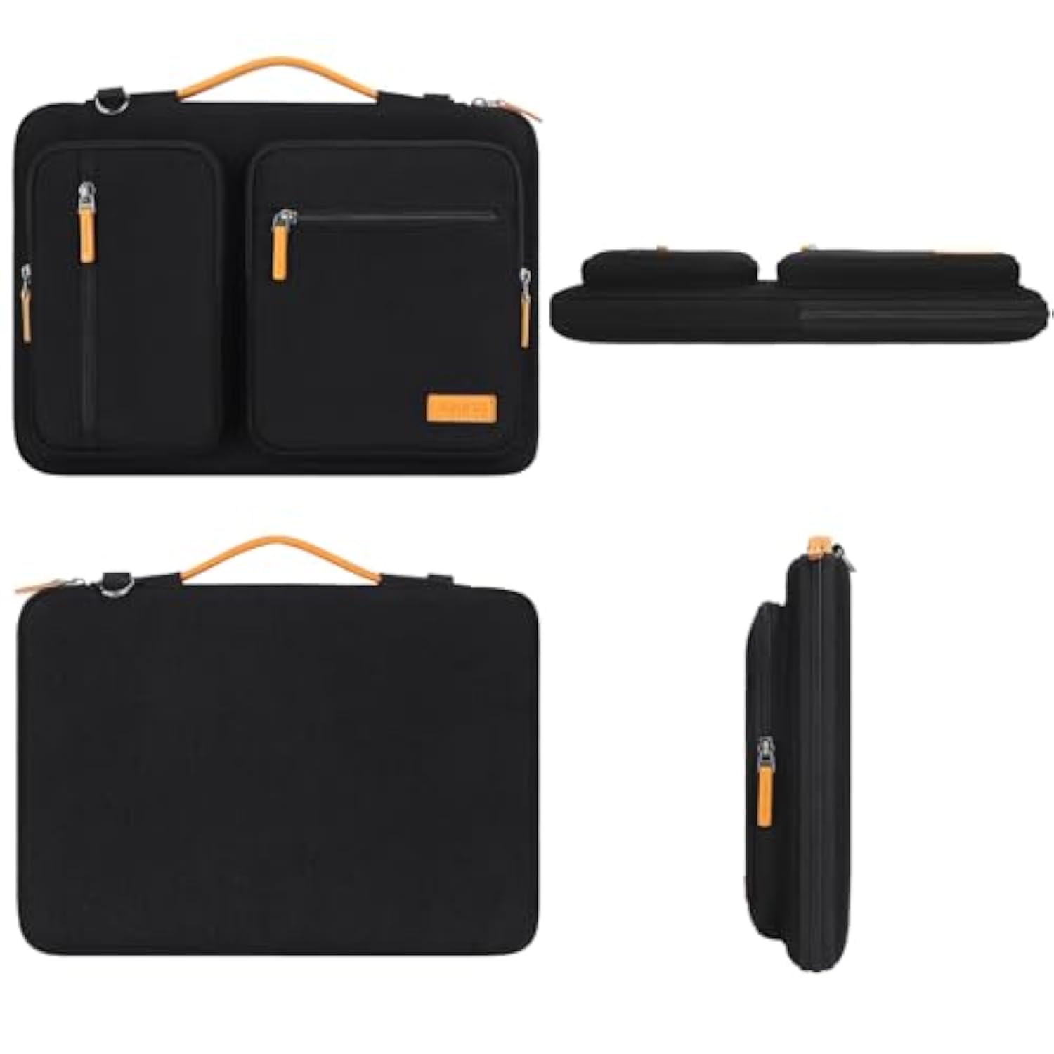 17 Inch Laptop Sleeve Case,Waterproof Laptop Bag With Handle,Shockproof Protective Notebook Pc Case Compatible With Lenovo/Hp/Acer/Chromebook/Dell/Msi,Black