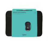 Bundle Wireless Mouse M185 Black & 16 Sleeve (Black)