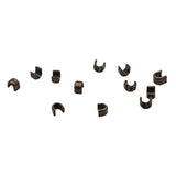 Zipper Repair Kit Solution 5 Zipper Heads - Sliders With Pulls #5 Bran