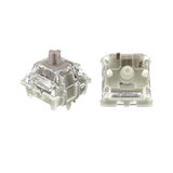 Baby Racoon 2.0 Keyboard Switches, Rgb Led Linear Lengthen Stem 5 Pins Factory Pre-Lubed 55Gf 20Mm Spring Key Switches For Mx Mechanical Keyboards(35Pcs)