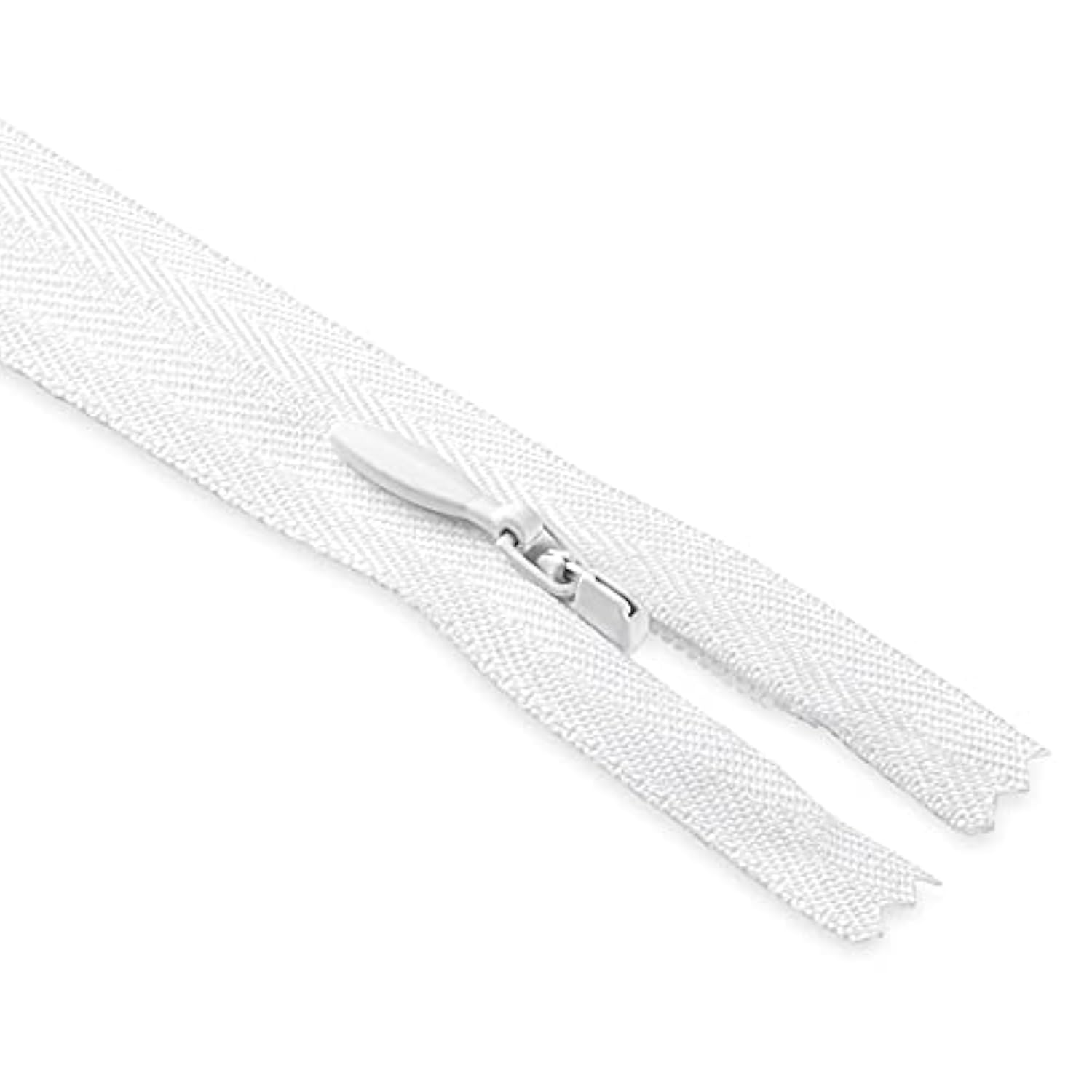 18” Invisible White Zipper 18 Inch Invisible Zipper White Sewing Zippe