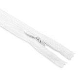 18” Invisible White Zipper 18 Inch Invisible Zipper White Sewing Zippe
