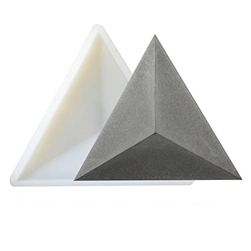 Concrete Triangle Silicone Molds 3D Background Wall Brick Mould Decorative Sto