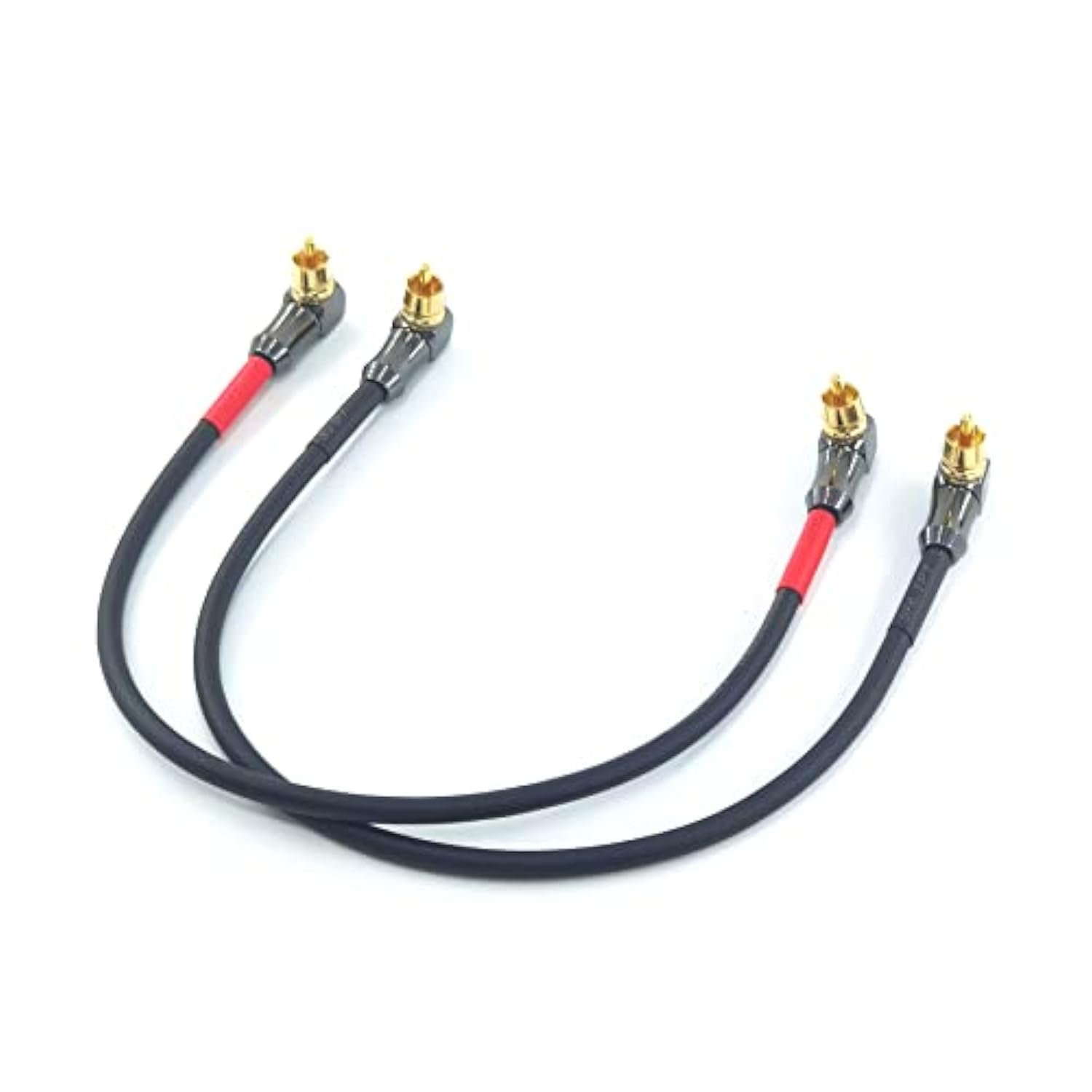 '-061 90 Degree Right Angle Rca Cable Male To Male Subwoofer Cable Digital Coax