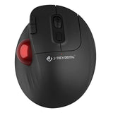 Wireless Trackball Ergonomic Mouse W/Free & Easy Thumb Control | Dpi Adjustment, Precision Tracking, Multi-System Compatibility With Pc, Laptop, Windows, Mac [V728]