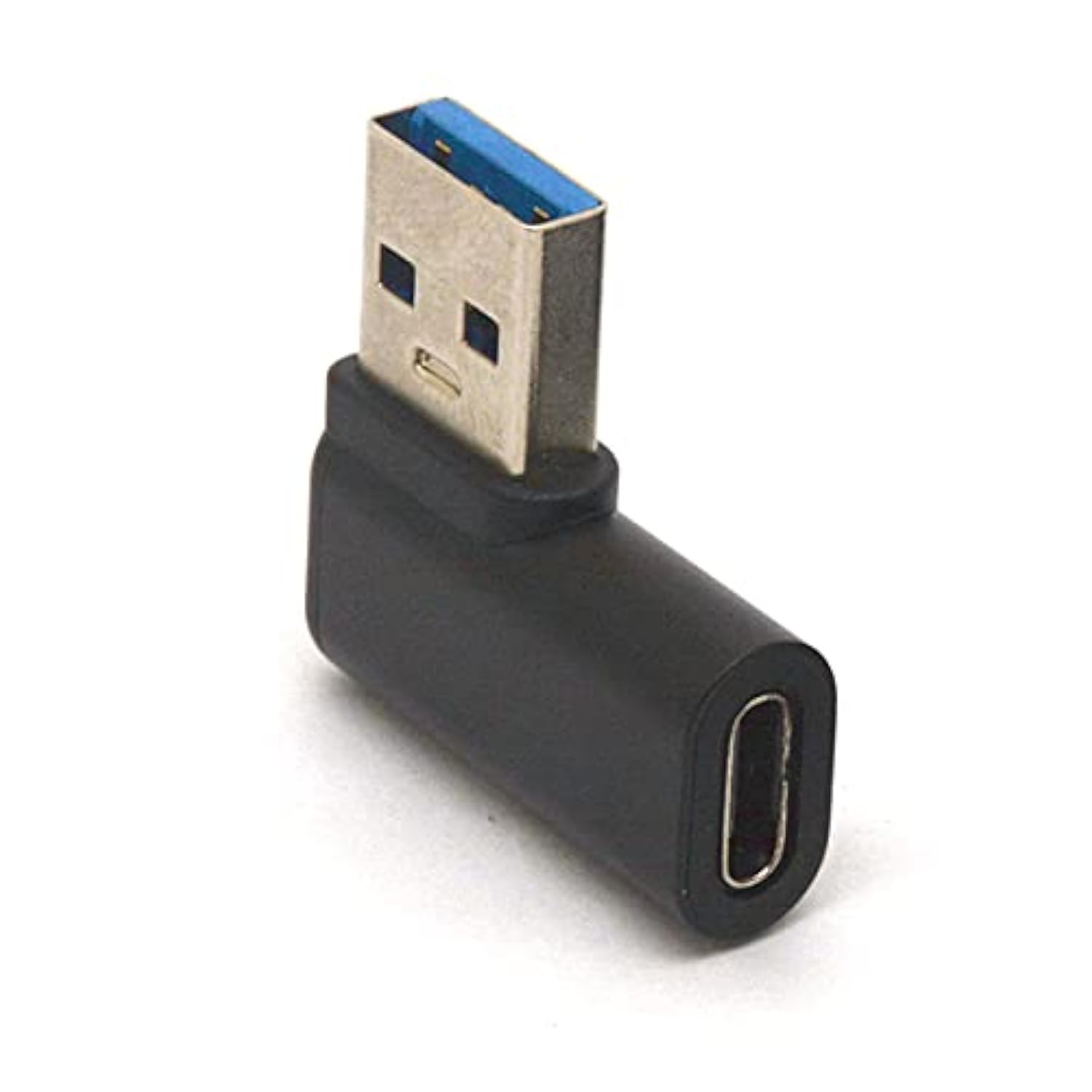Right Angled Usb C To Usb Adapter, 90 Degree Usb A To C Adaptor Usb 3.0 Male T