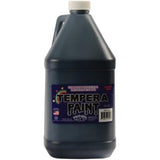 Constructive Playthings Washable Tempera Paint For Kids, Classroom Painting Supplies, 1 Gallon, Black