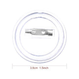 50 Pack Acrylic Button Pin Badge Clear Pin Buttons Badges Kit For Craf
