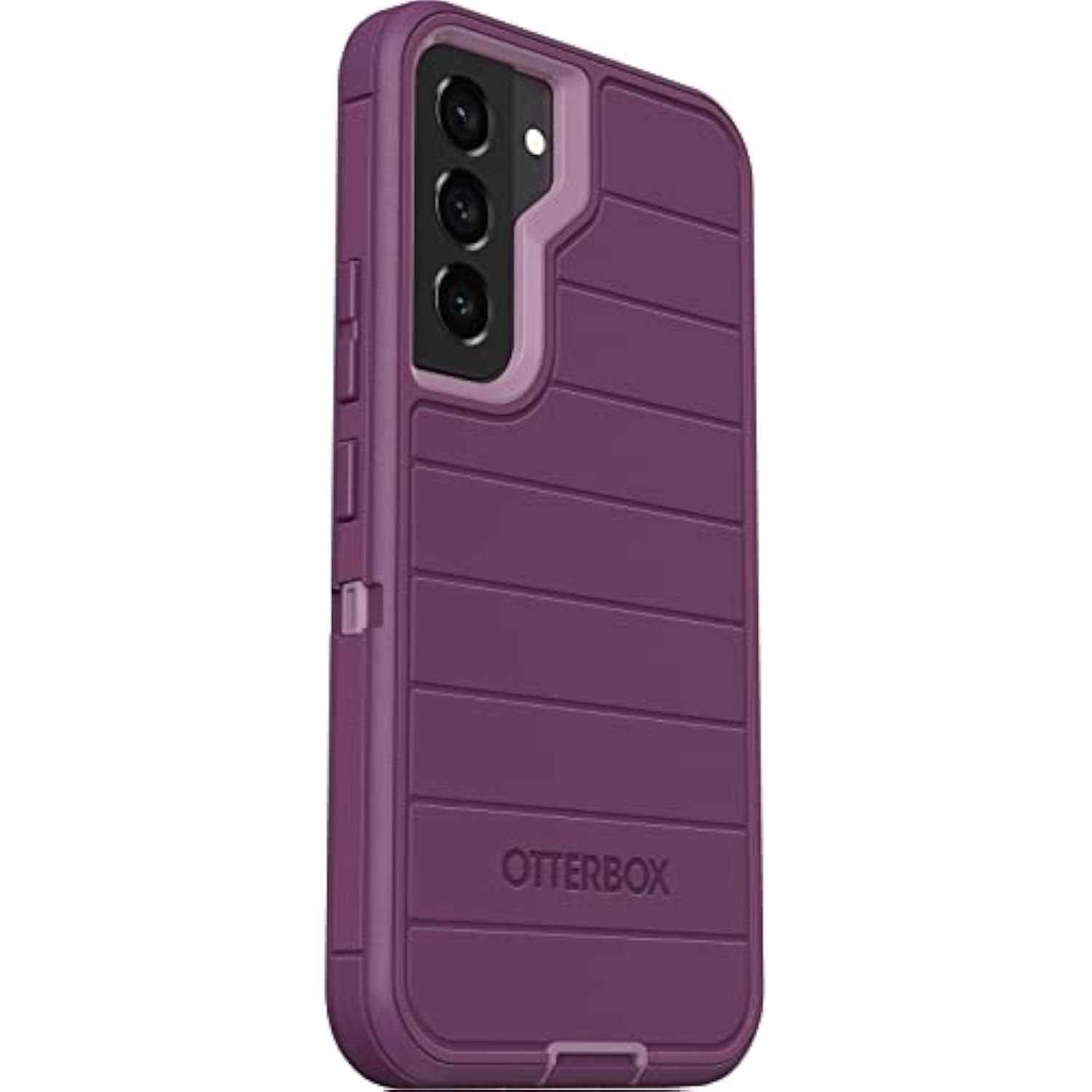 OtterBox Defender Series Case for Samsung Galaxy S21 FE 5G (Only - Not Compatible with Galaxy S21/S21 Plus /S21 Ultra) - Case Only - Microbial Defense Protection - Non-Retail Packaging - Happy Purple
