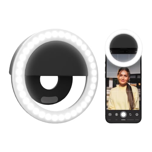 Mounts Rechargeable Phone Selfie Light