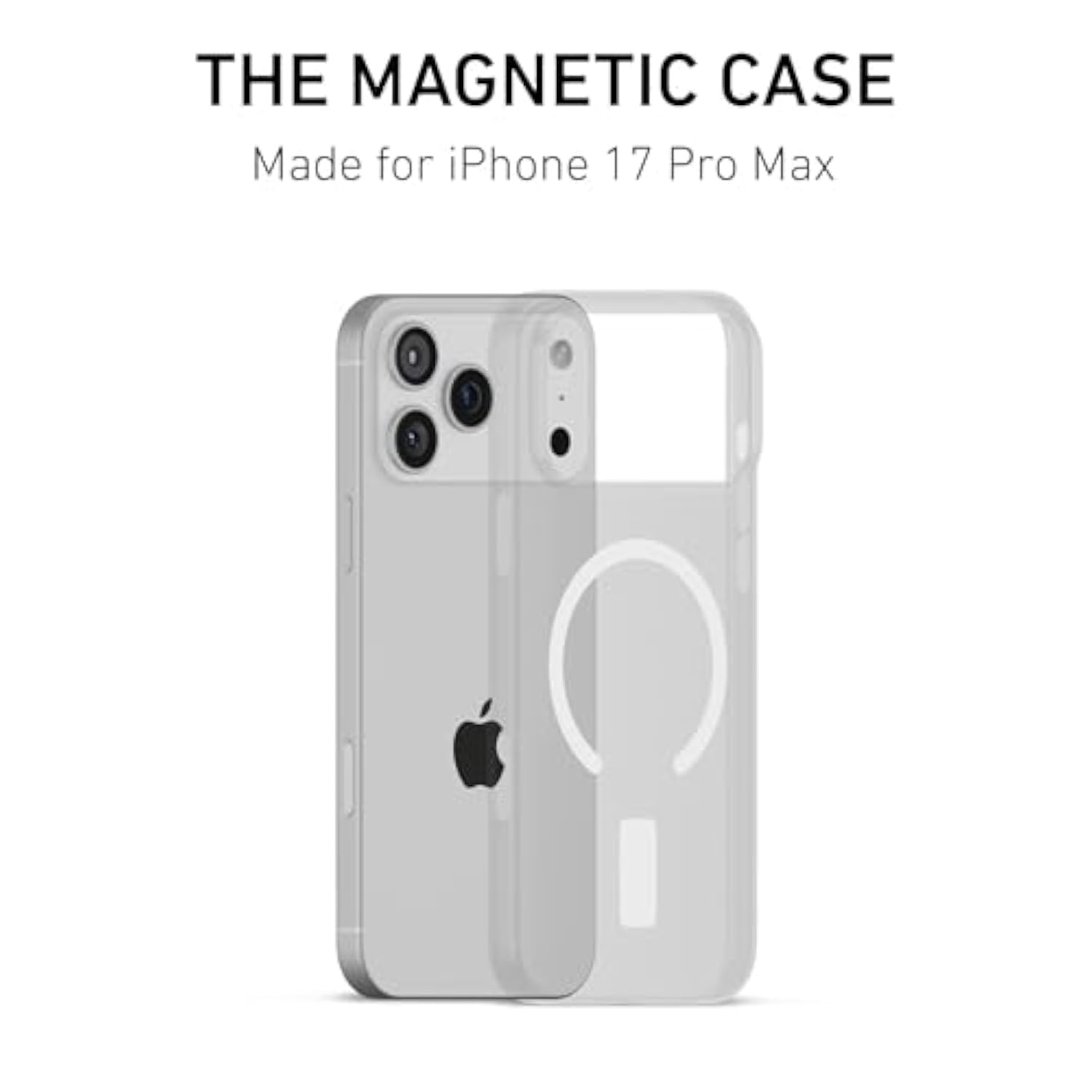 Clear Magnetic Case for iPhone 17 Pro Max