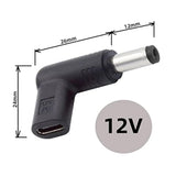 xiwai USB 3.1 Type C USB-C Female to DC 12V 5.5x2.1mm Plug Adapter PD Emulator
