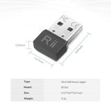 Mouse Jiggler Undetectable Usb Mouse Jigglers Automatic Mover Wiggler, No Software,Plug And Play, Simulate Movement To Keep Pc Computer Laptop Awake