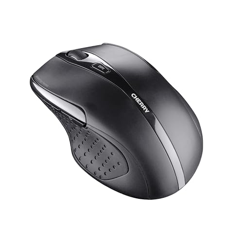 Mw 3000 Wireless Computer Mouse For Work Or Home. Nano Usb Receiver Easily Stays In Laptop Or Chromebook. Ergonomic Designed For Right Handed. 6 Buttons Black