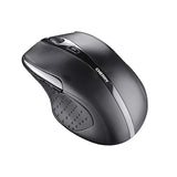 Mw 3000 Wireless Computer Mouse For Work Or Home. Nano Usb Receiver Easily Stays In Laptop Or Chromebook. Ergonomic Designed For Right Handed. 6 Buttons Black