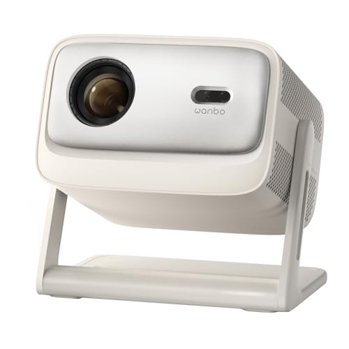 Official Licensed Google Tv 4K Smart Projector With Wifi And Bluetooth, Vali 1 Pro Dolby Audio, Memc, Native 1080P, Auto Focus & Keystone, 260" Portable Home Outdoor Movie Projector