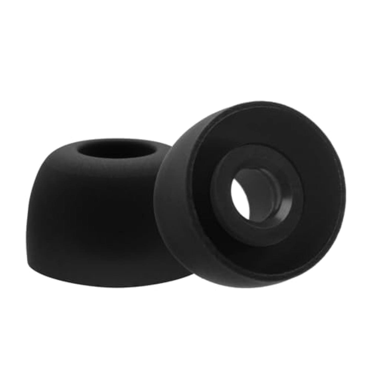 Replacement Ear Tips For Aptkdoe Hd65 / Ltinist Bx27 Earbuds, Silicone Earbuds Tips, 9 Pairs (S/M/L) Black