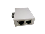 Rj45 Splitter Selector Switch, 2 Ports Network Switch Splitter Selector Hub 2-In 1-Out Or 1-In 2-Out 100M T 2-Way Rj45 Ethernet Network Push Button Metal Mini Switch Box