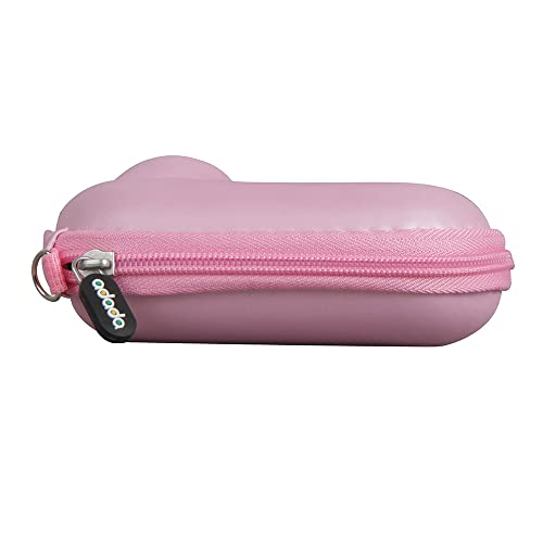Hard Travel Case For Pebble M350S / Pebble Mouse 2 M350 / M355 Portable Wireless Mouse (Pink)