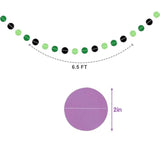 Birthday Decorations For Men, Green And Black Party Decorations For Boys, Happy Birthday Banner, Green Fringe Curtain, Pom Poms, Heart Star Foil Balloons Birthday Party Supplies For Him