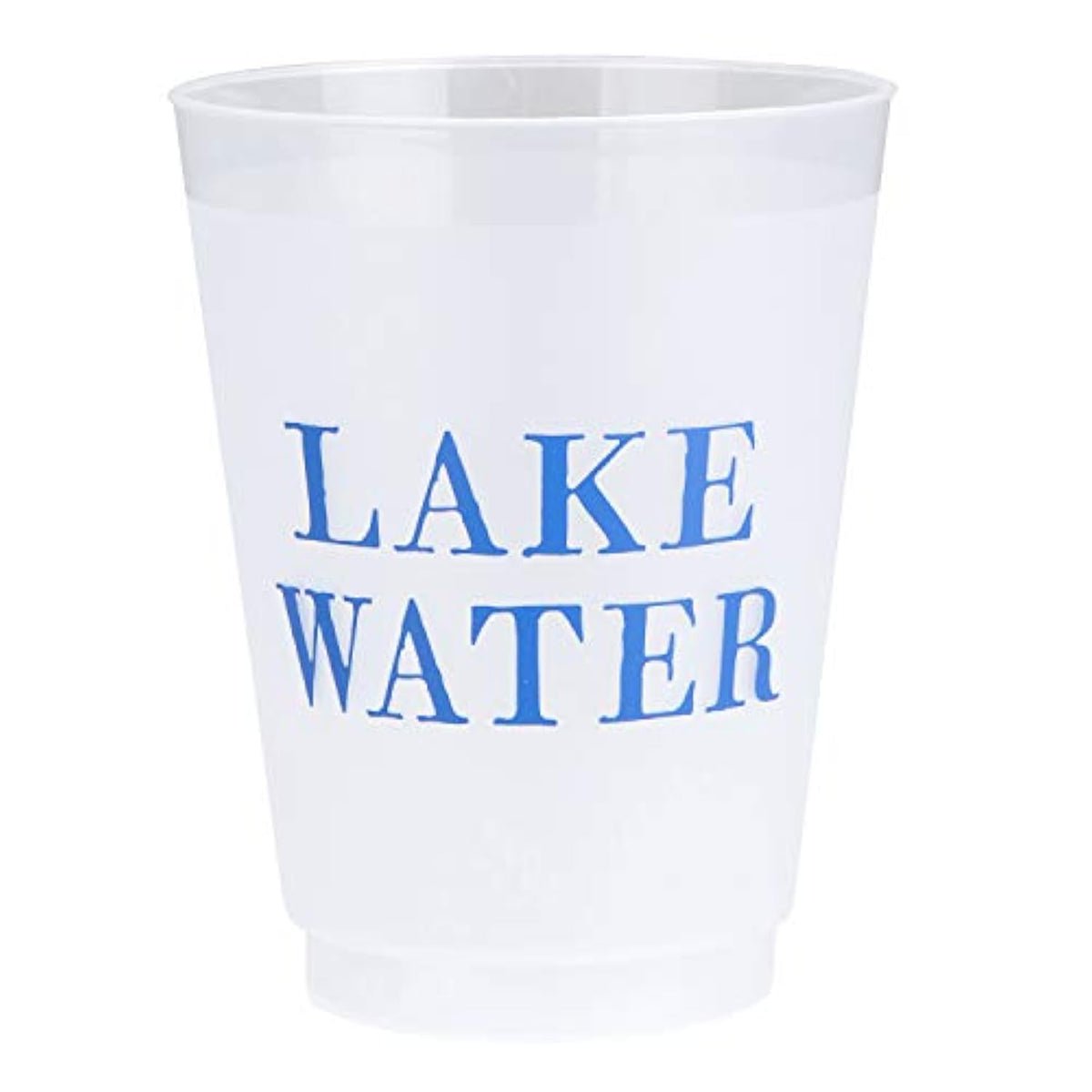 Santa Barbara Design Studio Face to Face Frost Flex Cups - Lake Water (Pack of 8)
