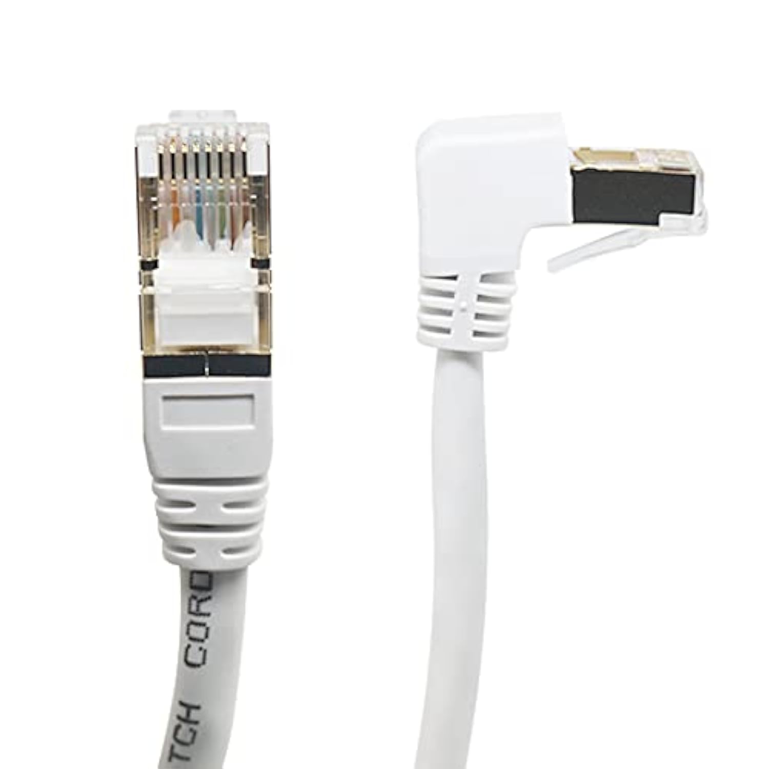 Cat6 Ethernet Cable 90 Degree Downward Right Angle, Cat6 Right Angle Ethernet