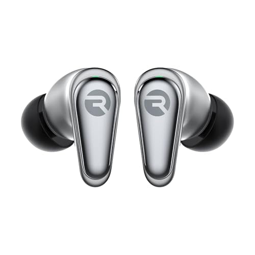 Pro Earbuds Wireless Bluetooth + 6 Microphones with Hybrid Active Noise Canceling, Sweat & Water-Resistant Earphones, Premium Wireless Ear Buds