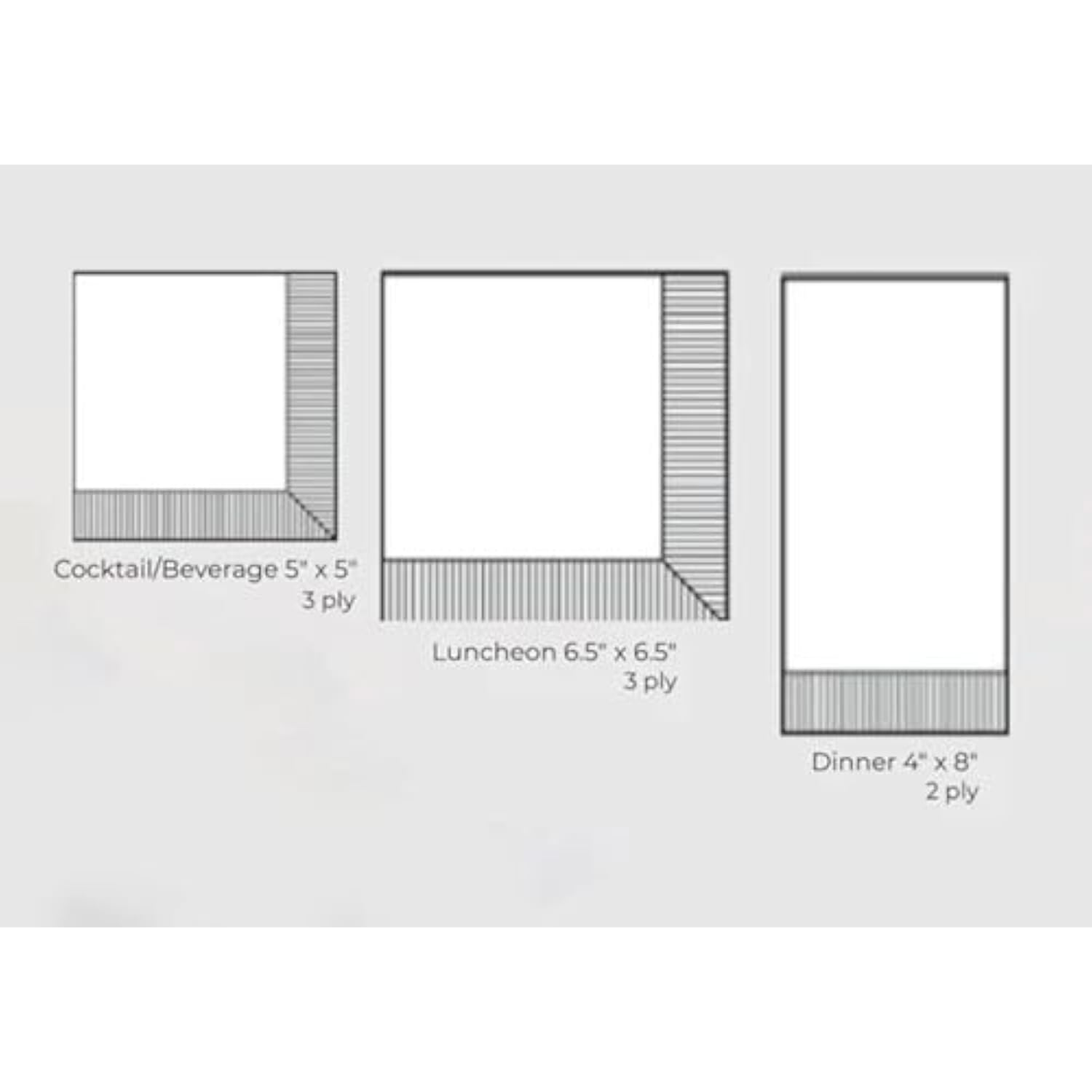 Cocktail Napkins Disposable 3-Ply Paper Party Napkin Pack, 10" X 10", Fall Bottles, 20-Count