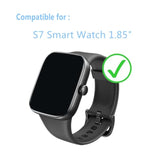 Screen Protector Compatible For Tozo S7 Smart Watch 1.85" (6 Pack) Clear Tpu Soft Film For S7 Fitness Tracker Watch Screen Film