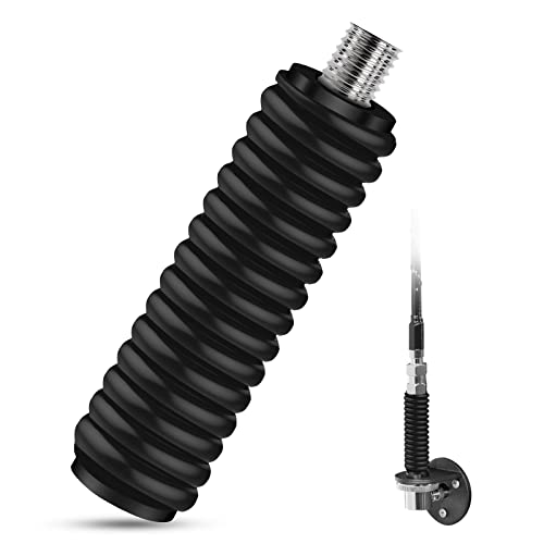 SS-3H CB Antenna Spring, Stainless Steel Heavy Duty CB Radio Antenna Mount Spring, Spring to Fit Mobile/in-Vehicle CB Radio Antenna Mount Up to 60"