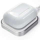 Airpods Pro Charger, Wireless Charger For Airpods Pro 2, Airpods Pro 1, Airpods 4 (With Anc), Airpods 3, Airpods 2, Airpods Wireless Charging Station (No Airpods Included), White