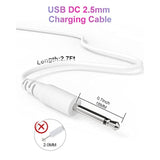 Usb Dc Charging Cable 2.5Mm Dc Charger Cord 2.7Ft Replacement For Massager-2 P