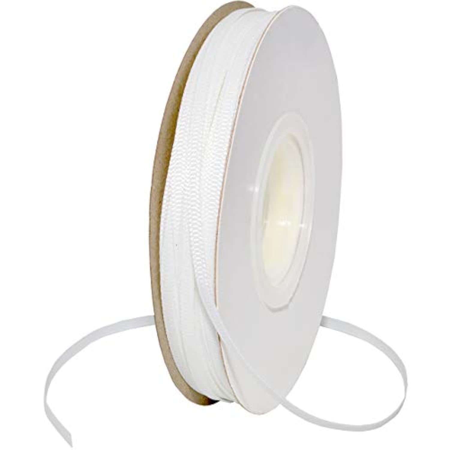 Grosgrain Ribbon, 1/8 Inch By 50 Yards, Wlhite