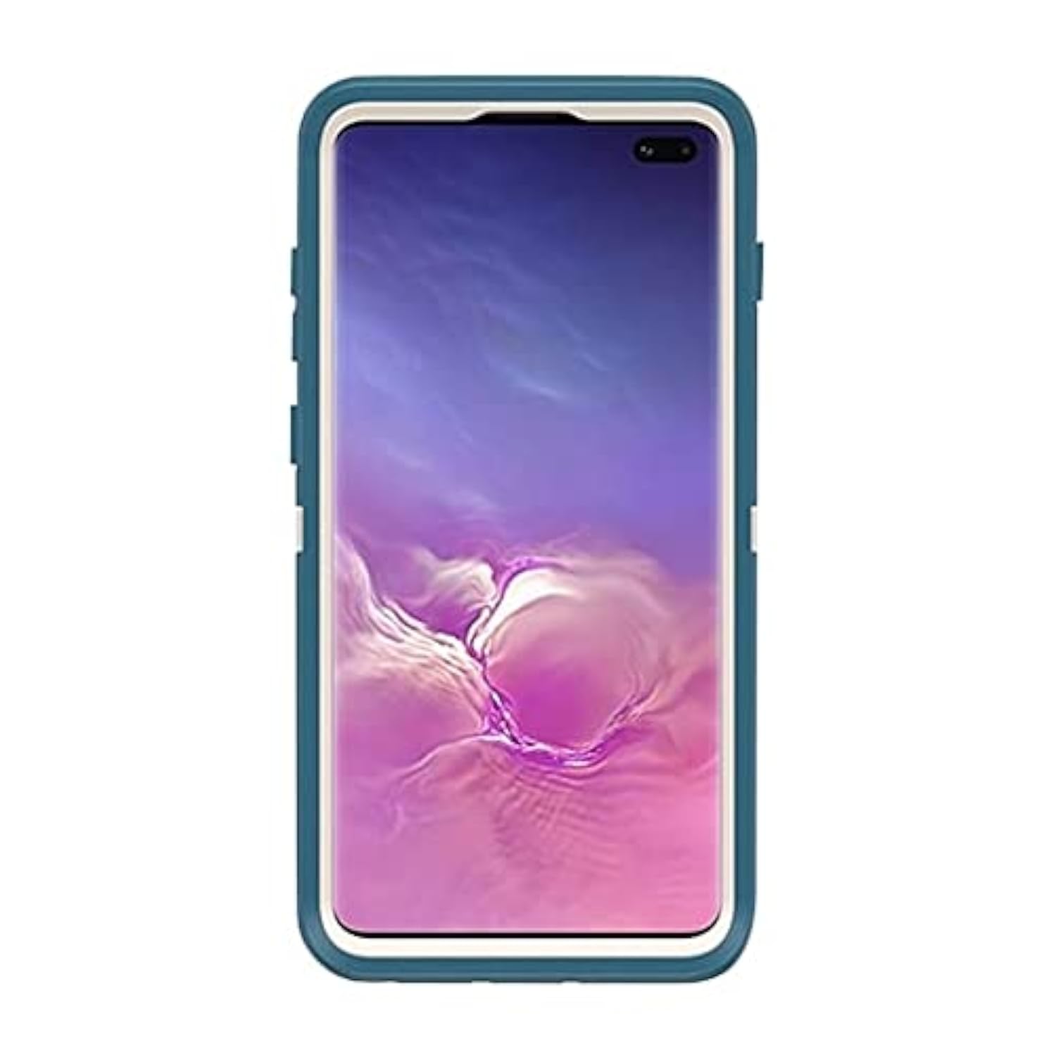 OtterBox Defender Series Screenless Edition Case for Galaxy S10+ (Only) - Case Only - Non-Retail Packaging - Big Sur (Pale Beige/Corsair)