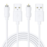 Magnetic USB DC Charger Cable for 1 Dot Massager, Replacement Charging Cord-1Pin