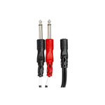 Ymp-434 3.5 Mm Trsf To Dual 1/4" Ts Stereo Breakout Cable