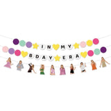 Pre-Strung "In My Birthday Era" Banner – Friendship Bracelet Garland for Singer-Themed Parties & Photos