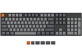 K10 Wireless Mechanical Gaming Keyboard, Hot-Swappable 104 Keys Full Size Gateron G Pro Brown Switch, White Led Backlight Usb-C Wired Bluetooth Professional Office Keyboard For Mac/Windows