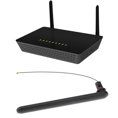 3X Mini Dual Band Wifi Ipex/U.Fl Quick Connect Antenna 2.4Ghz/5.8Ghz 3Dbi, Compatible With Raspberry Pi